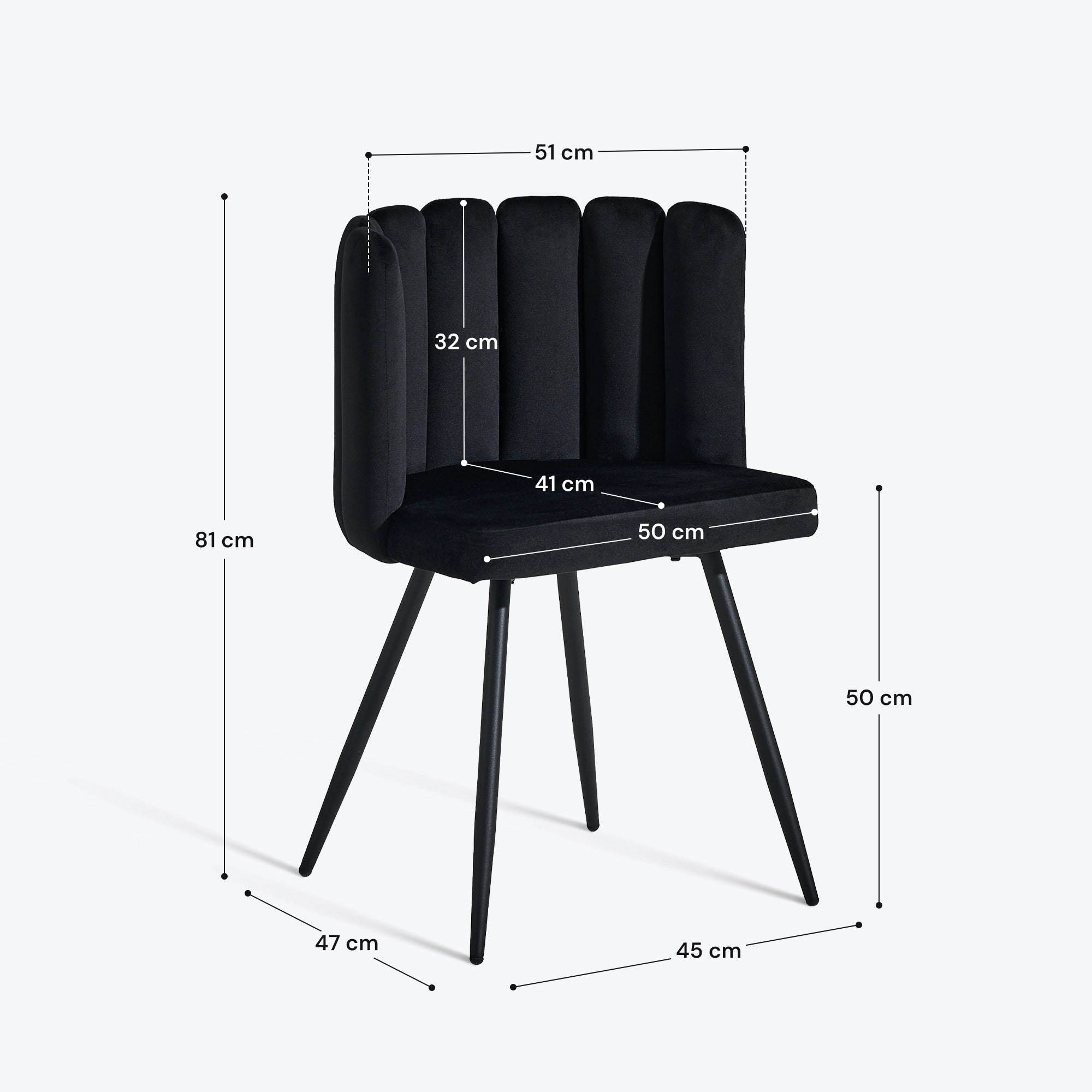 Markland Velvet Dining Chair