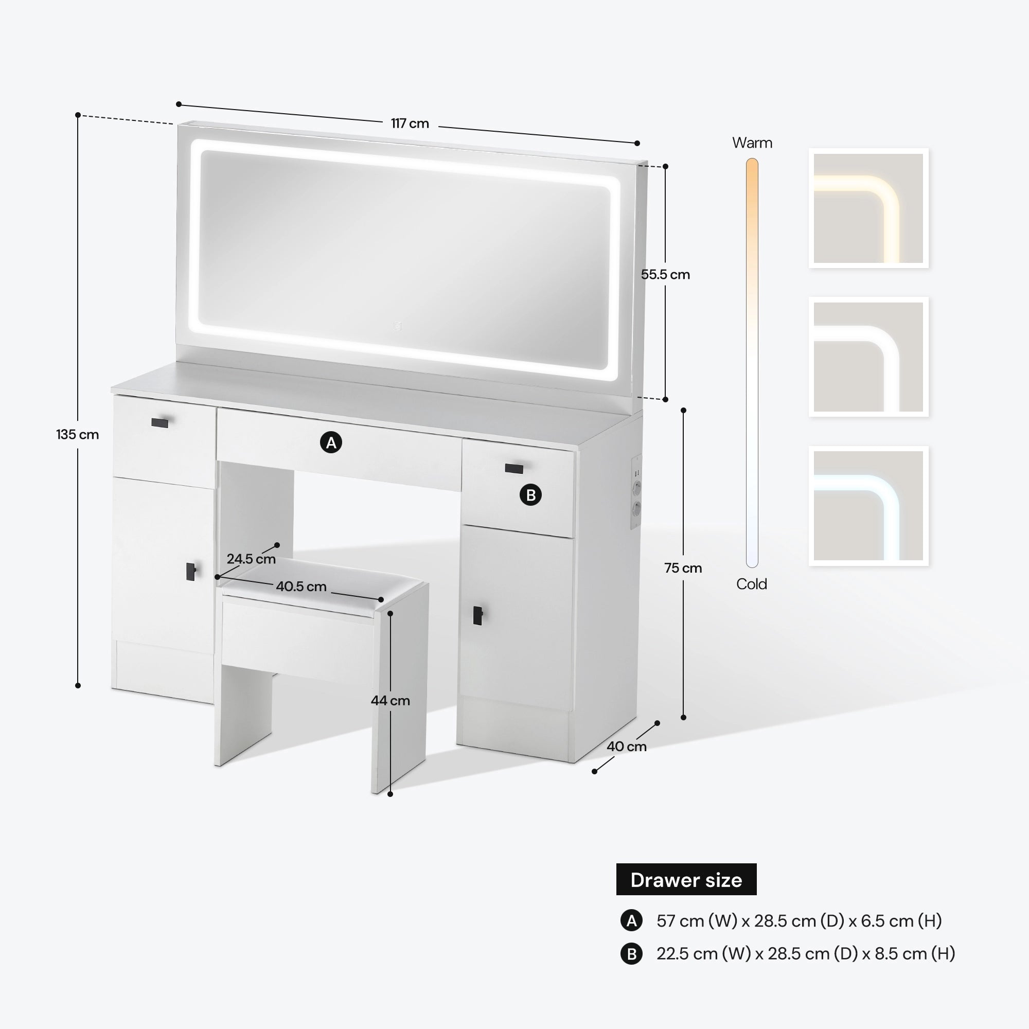 Manor Dressing Table