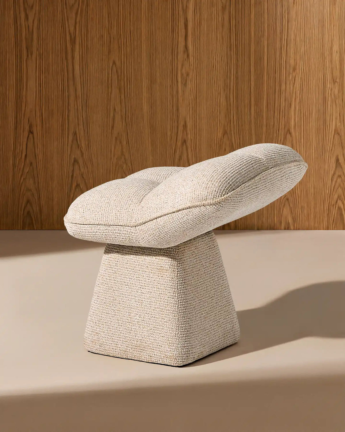 Liora Chenille Swivel Vanity Stool