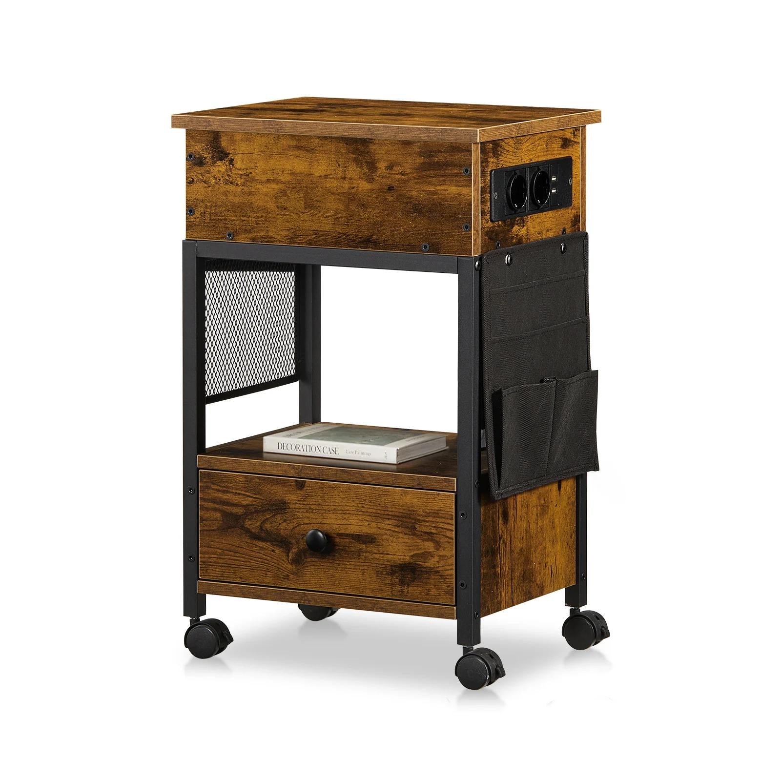 LoftRoll Bedside Table