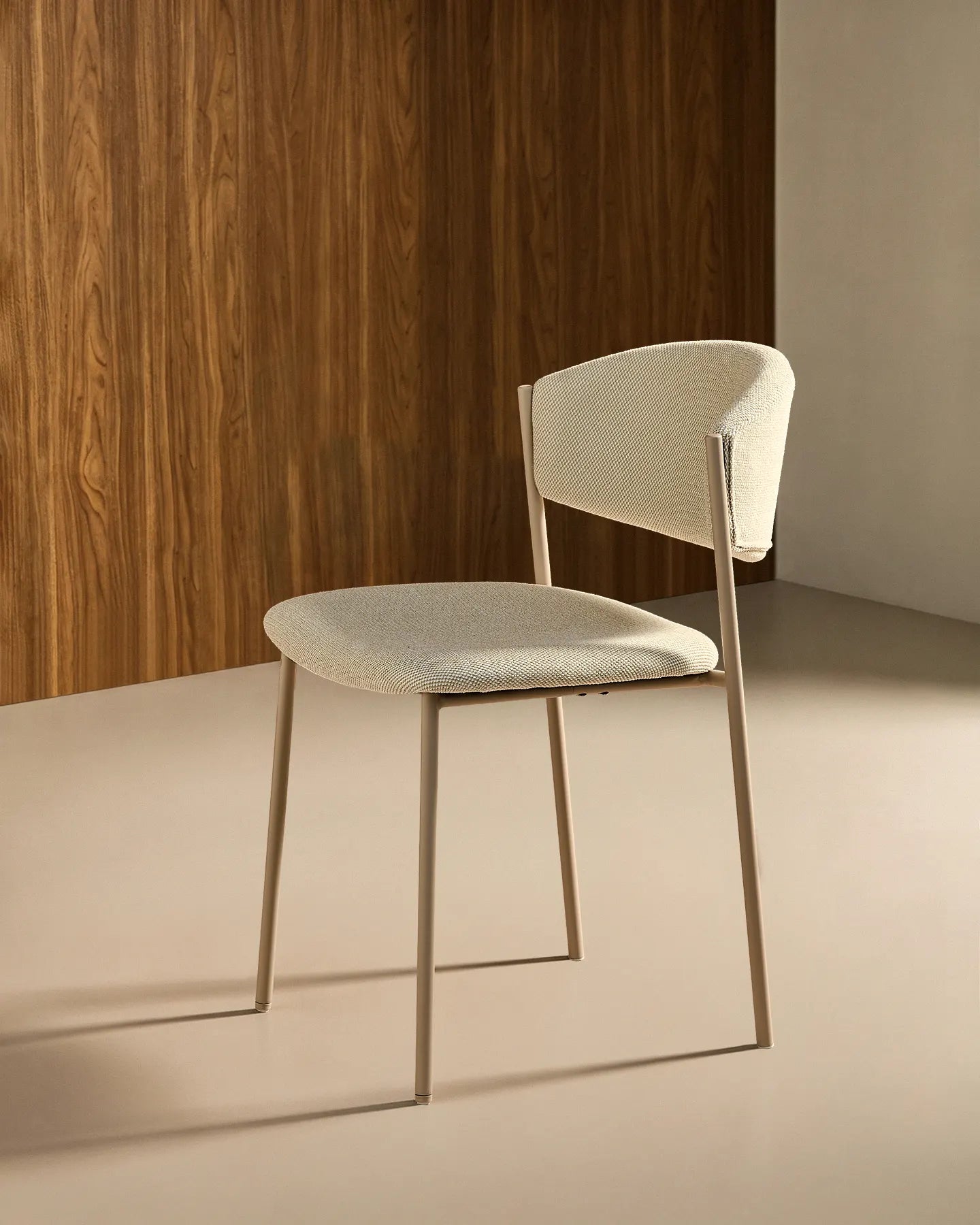 Rowan Cream Linen Blend Dining Chairs