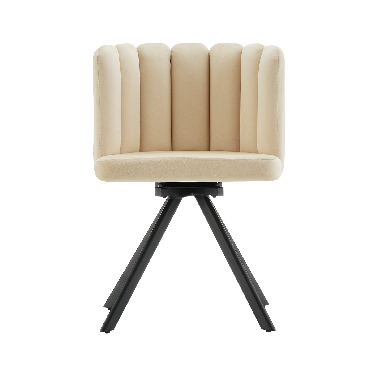 Fleur Velvet Swivel Chair