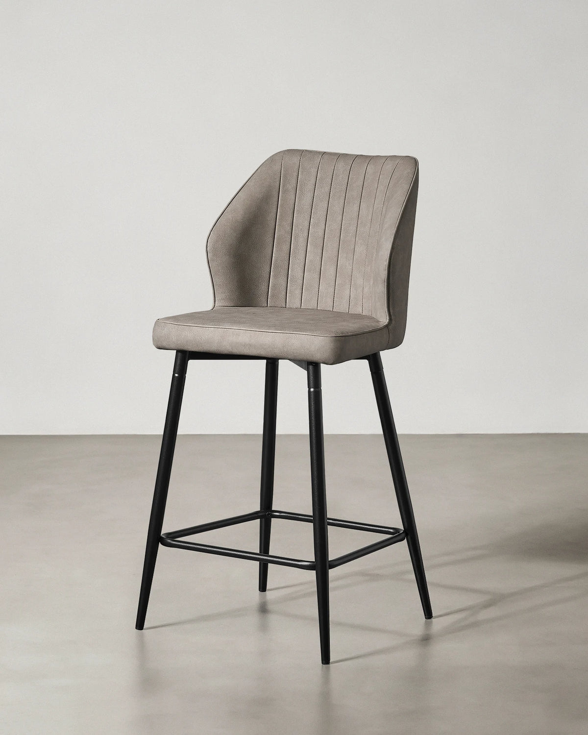 Tabourets de bar Danforth en similicuir, 65 cm