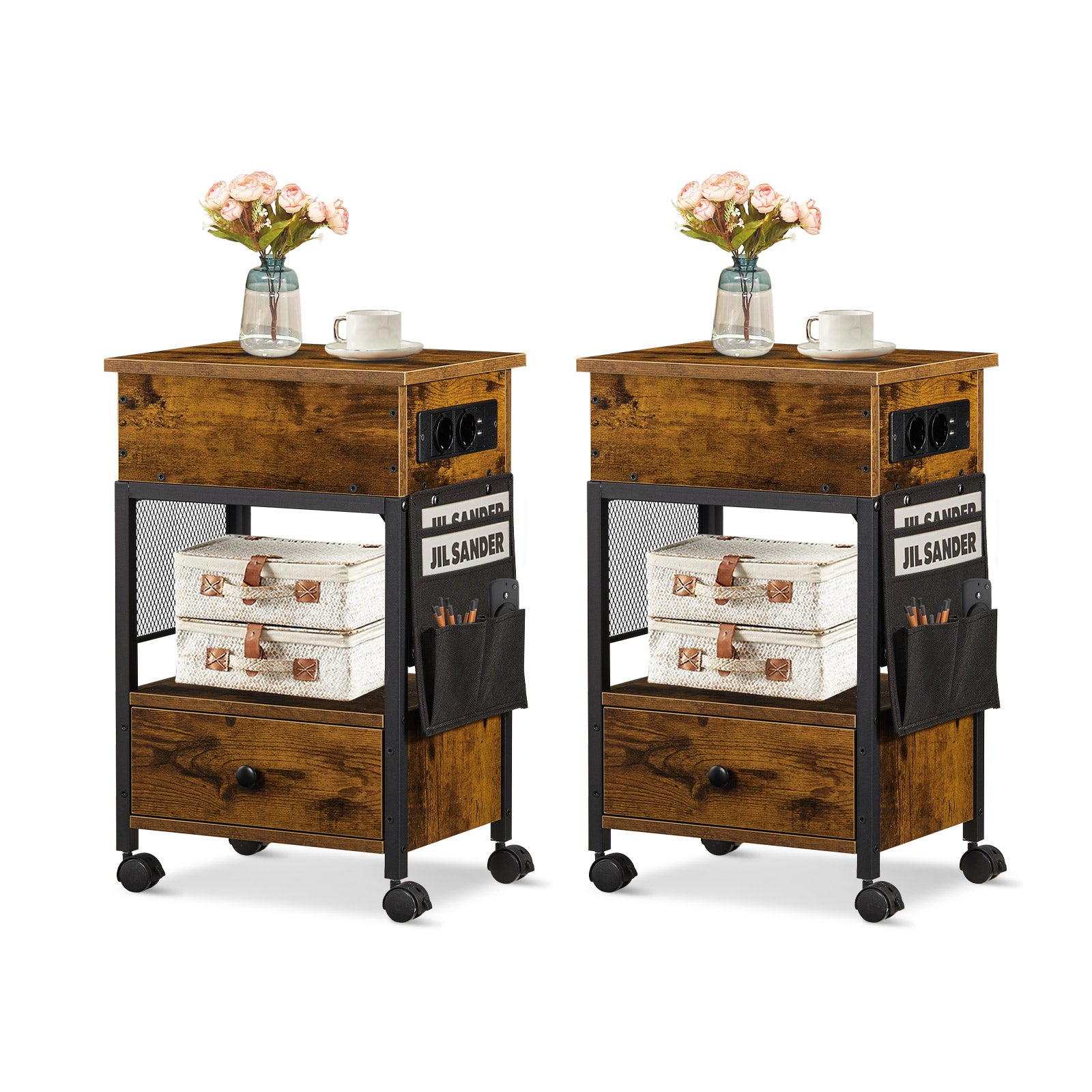 LoftRoll Bedside Table