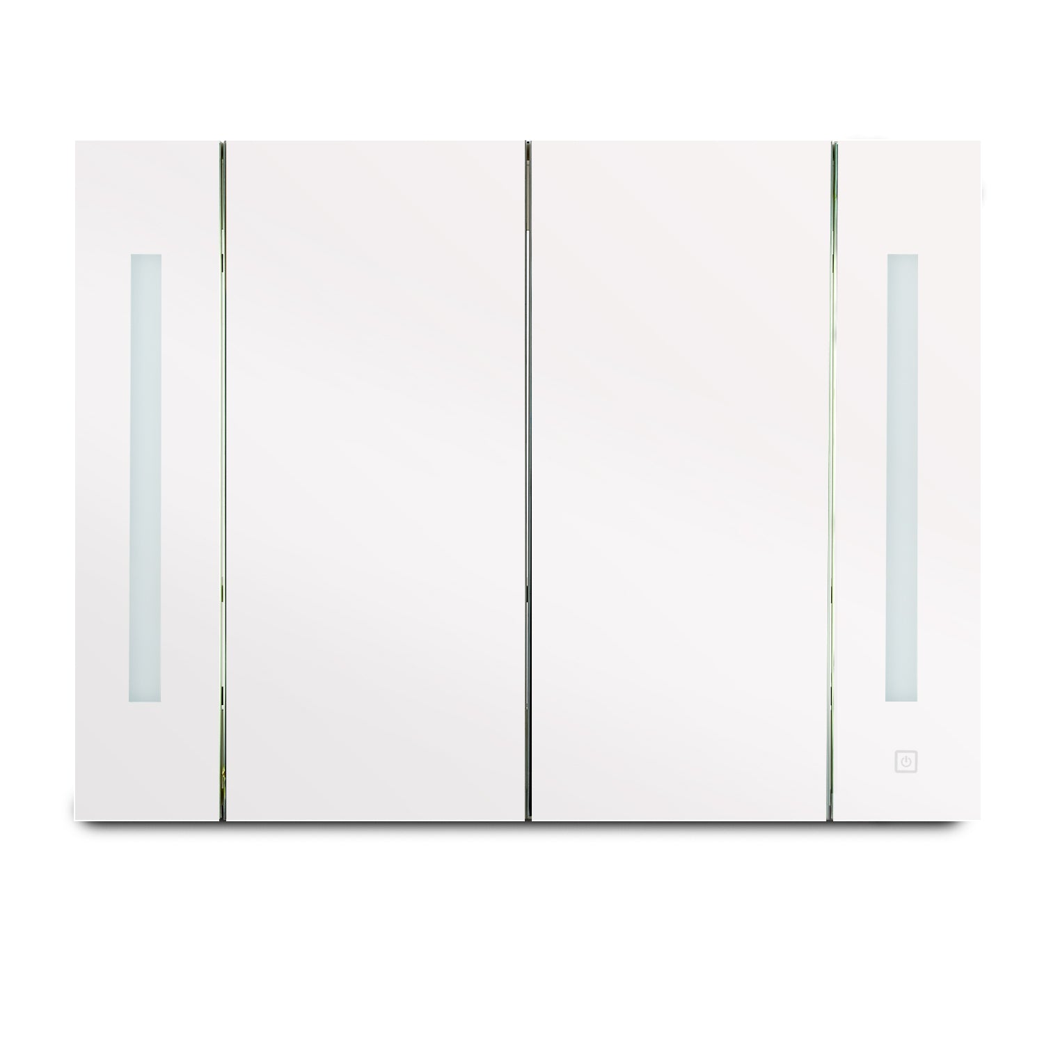 Othello LED Lights Bathroom Mirror Cabinet (2 Door)