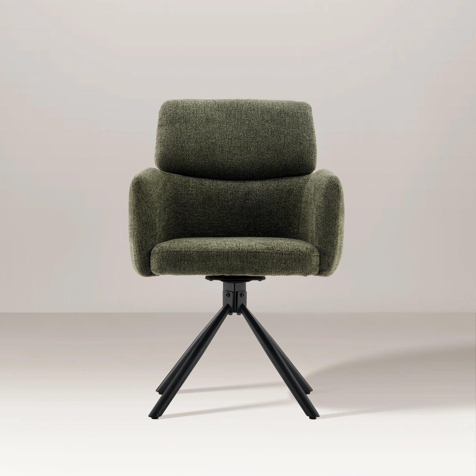 Castoro Chenille Swivel Chair