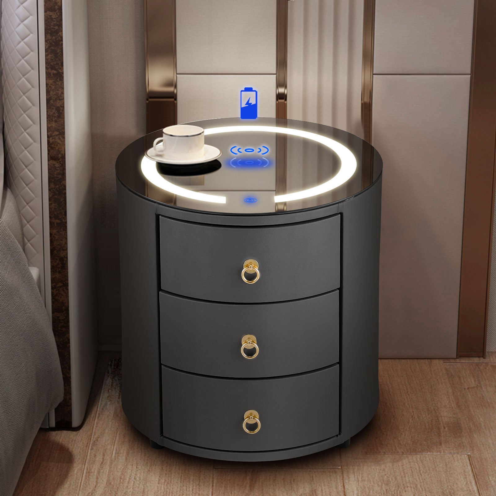 Cirona Smart Bedside Table