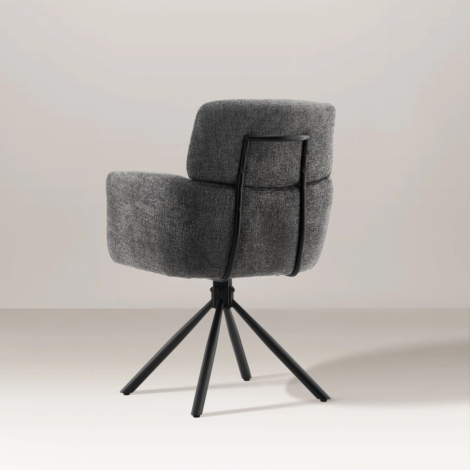 Castoro Chenille Swivel Chair