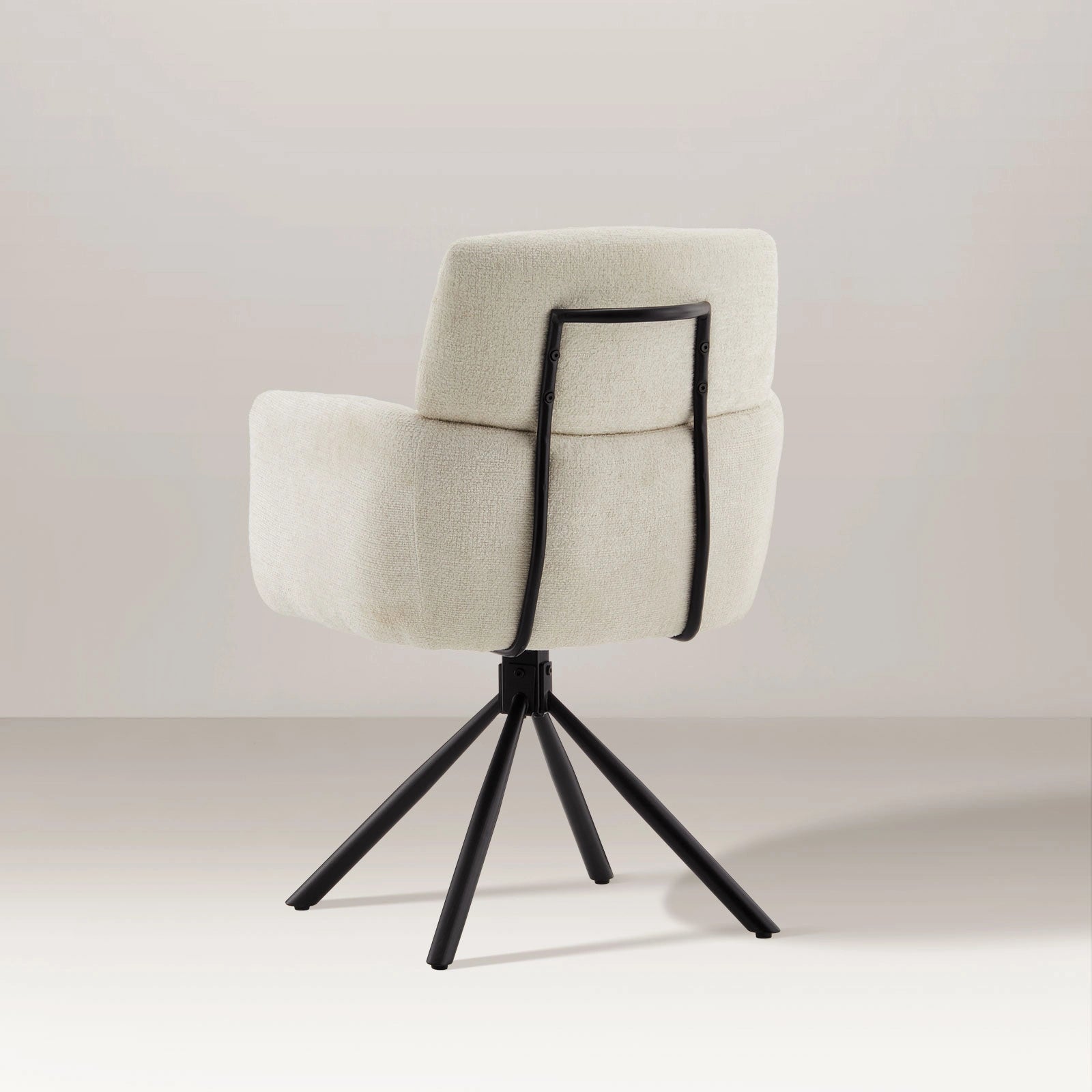 Castoro Chenille Swivel Chair