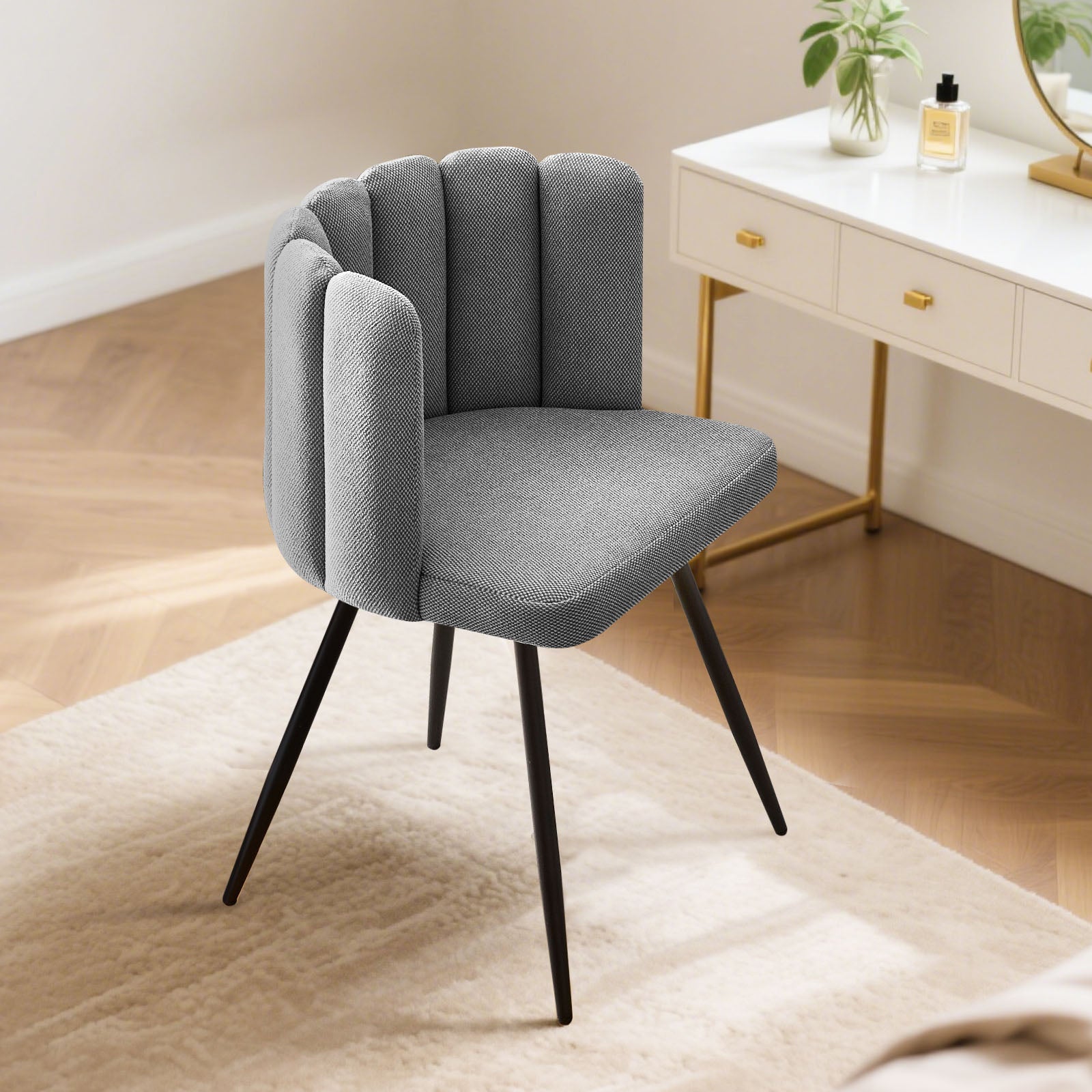 Markland Linen Blend Dining Chair