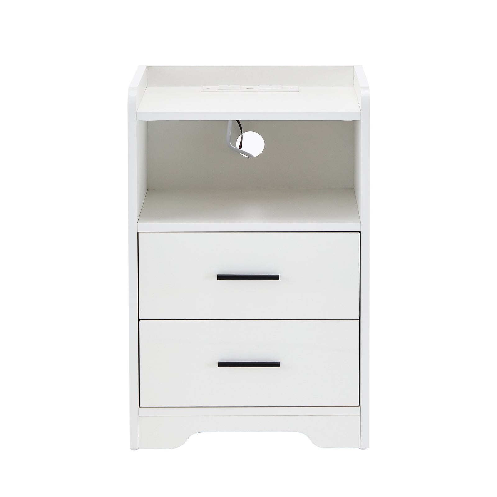 Kody LED Light Bedside Table