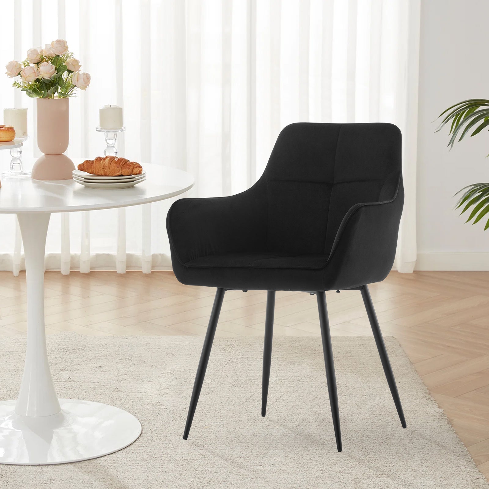 Aven Velvet Dining Chairs