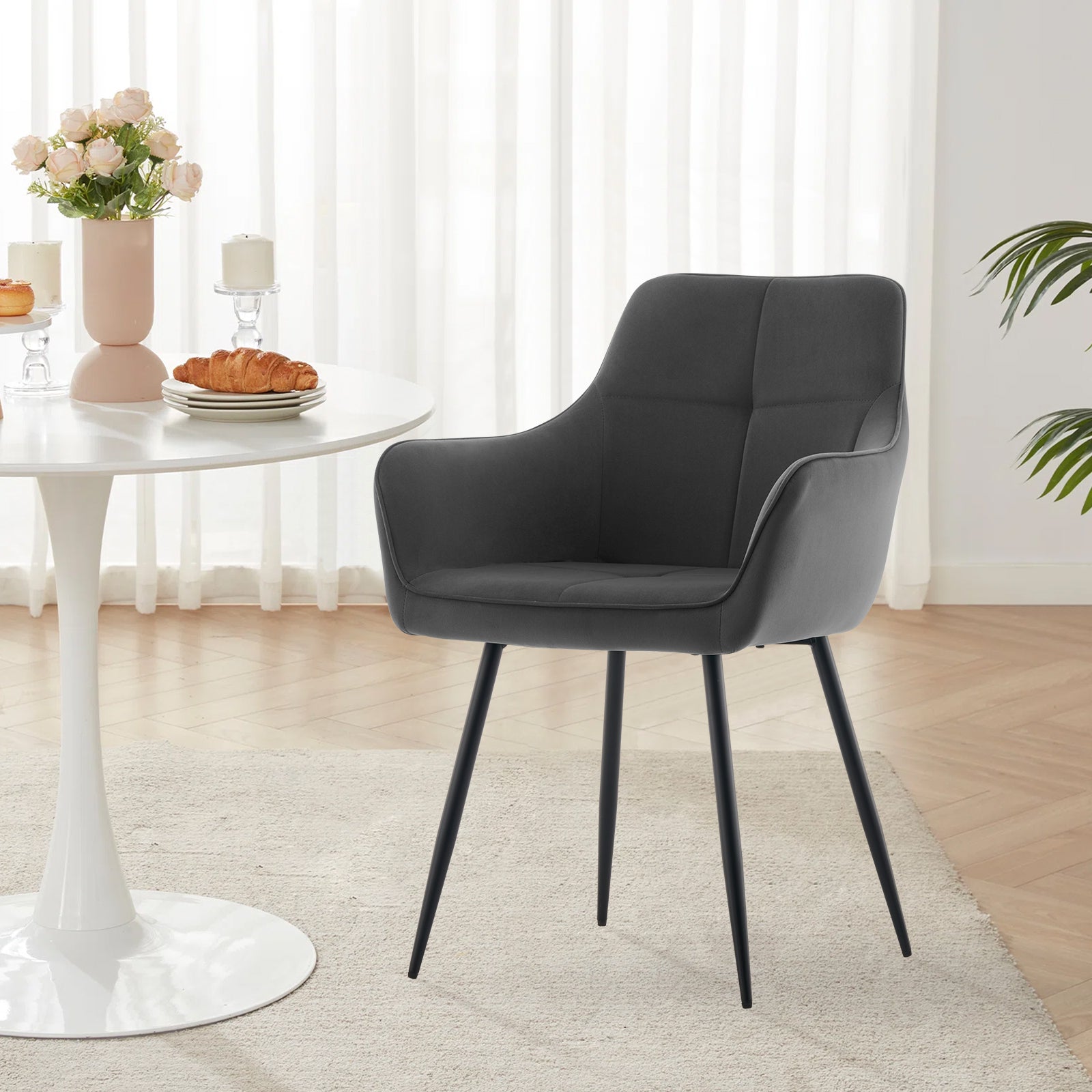Aven Velvet Dining Chairs