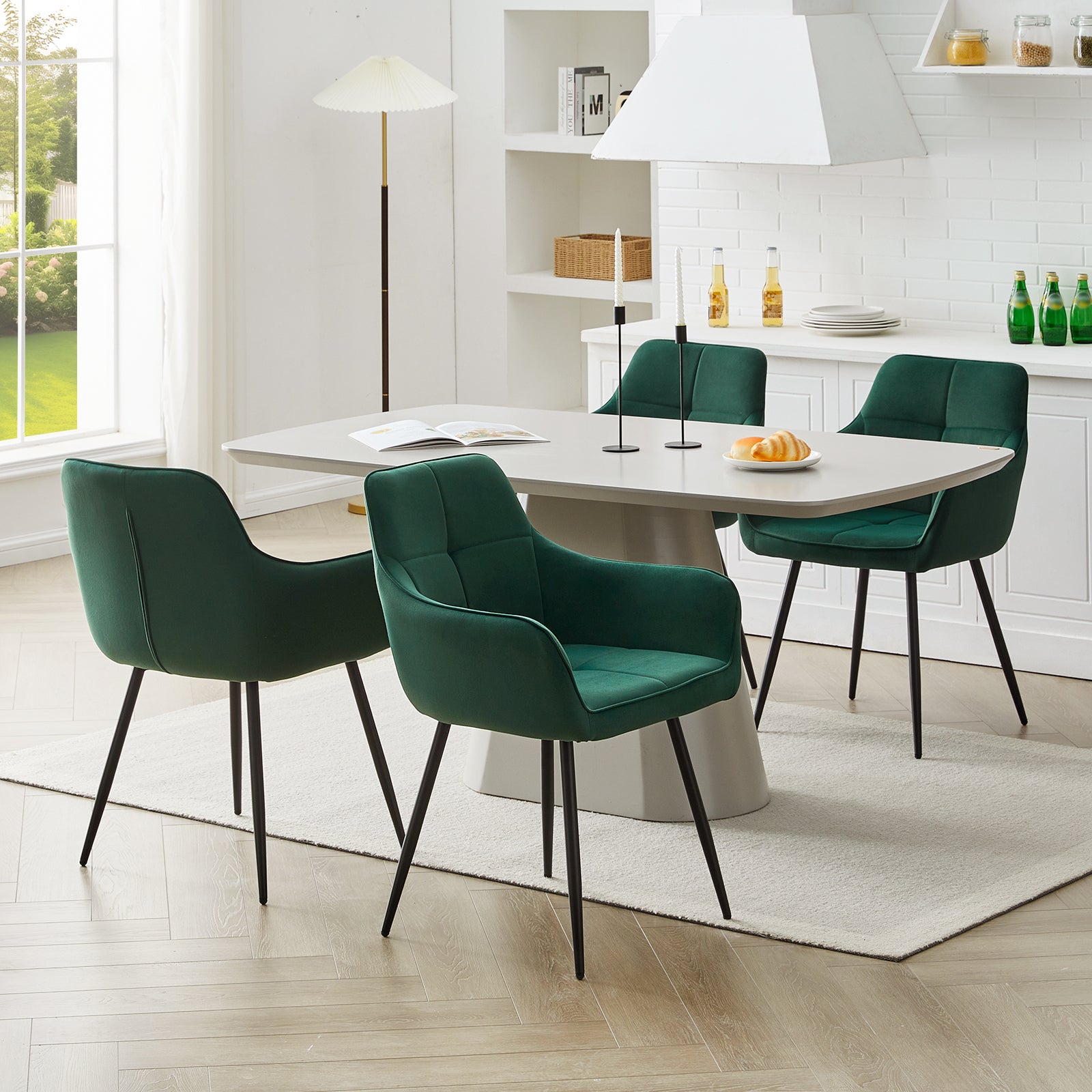 Aven Velvet Dining Chairs
