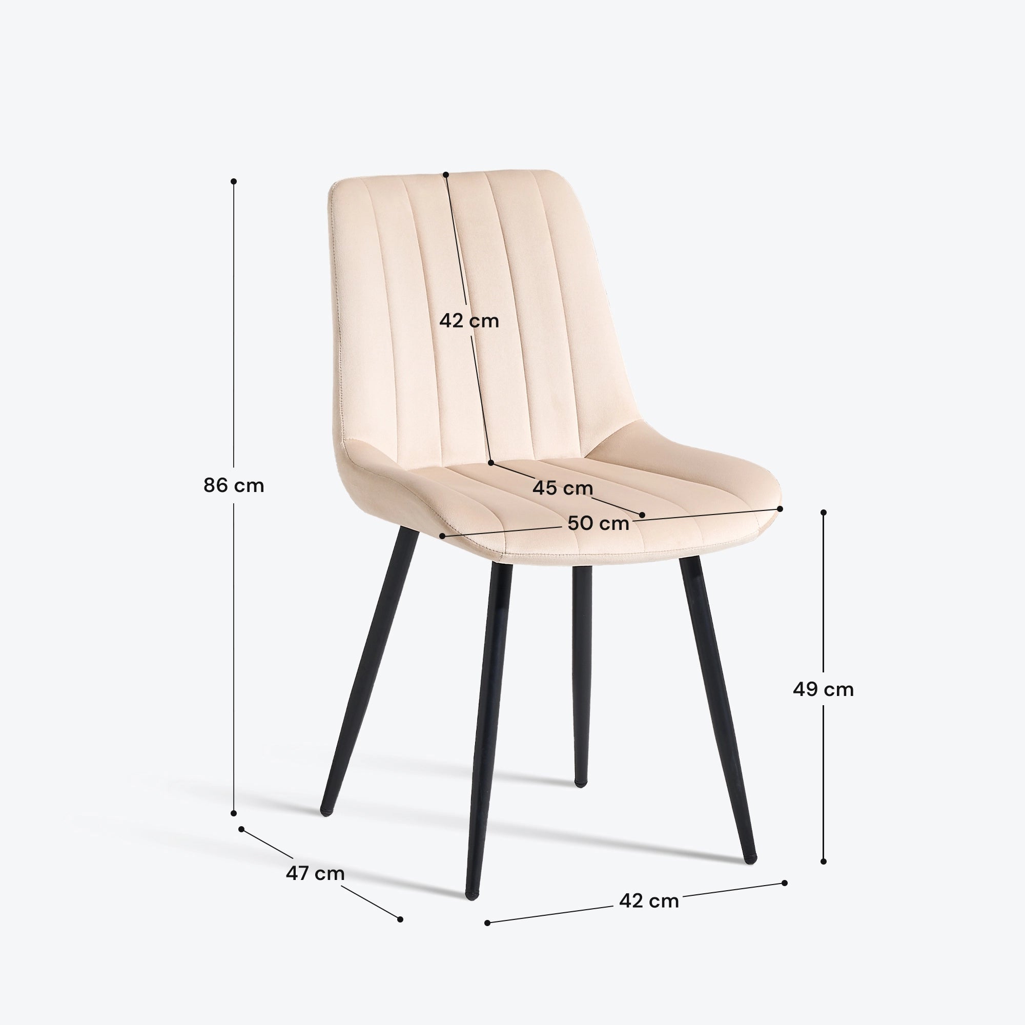 Clair Velvet Dining Chairs