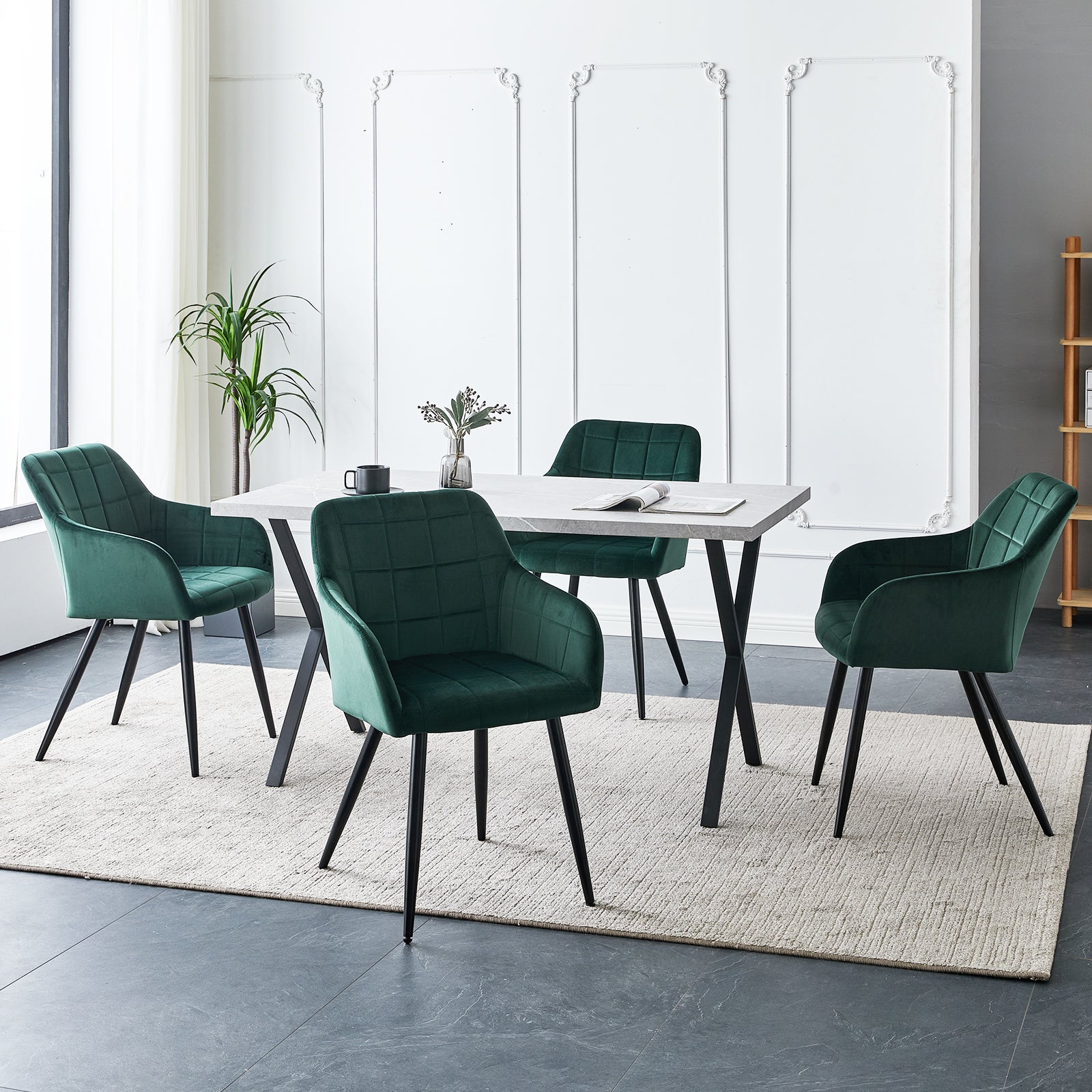 Bloor Velvet Dining Chairs