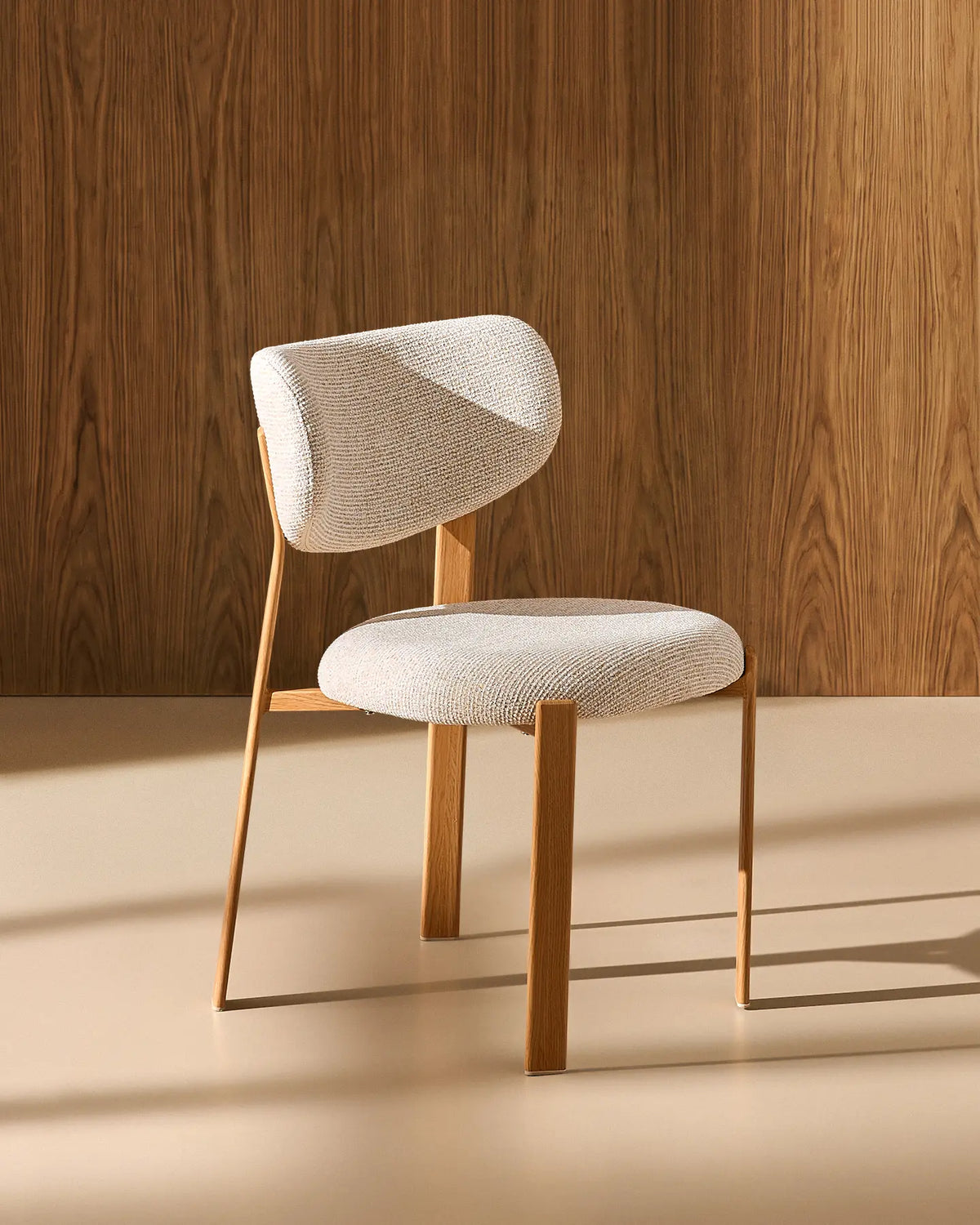 Bramley Beige Chenille Dining Chairs