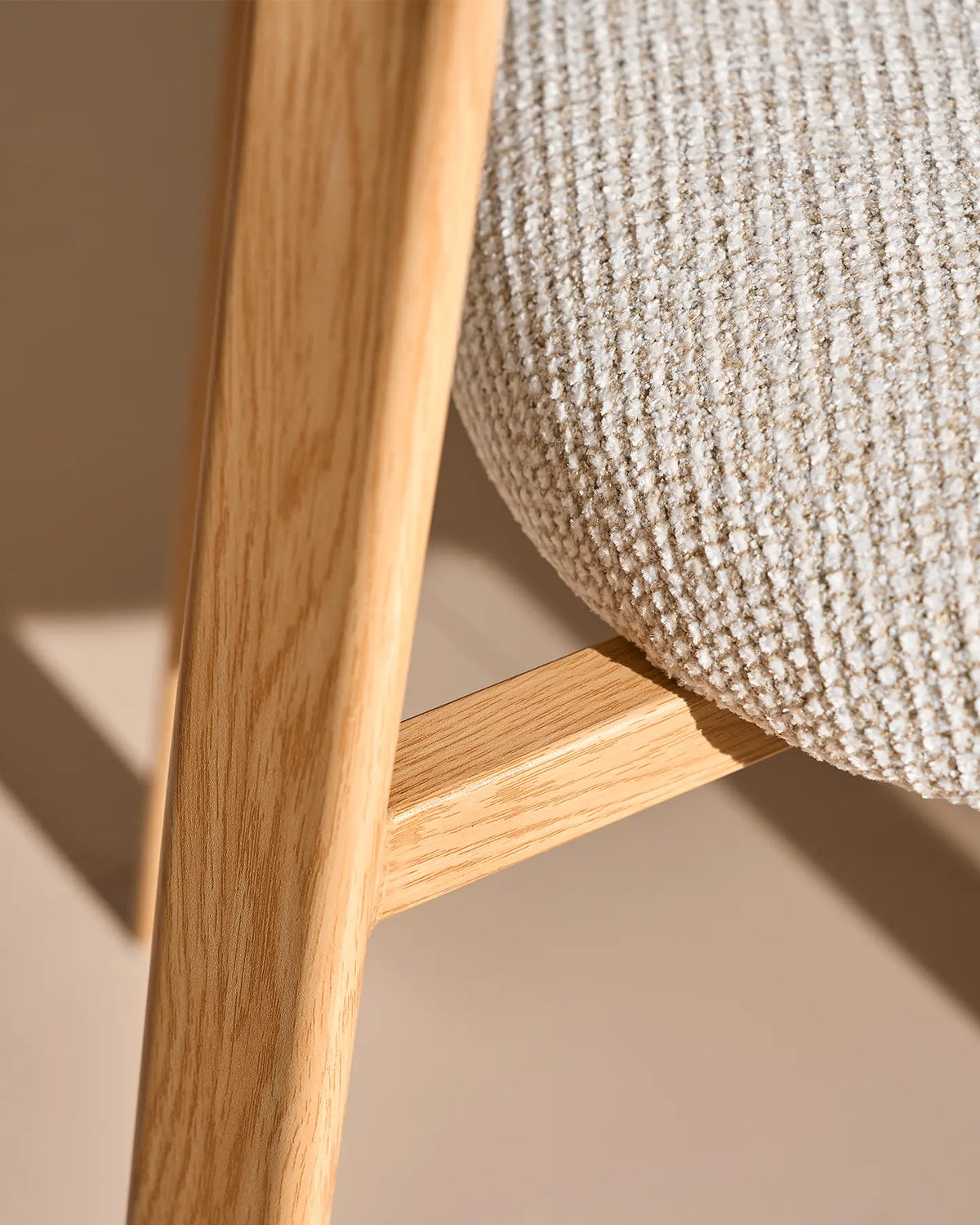 Bramley Beige Chenille Dining Chairs