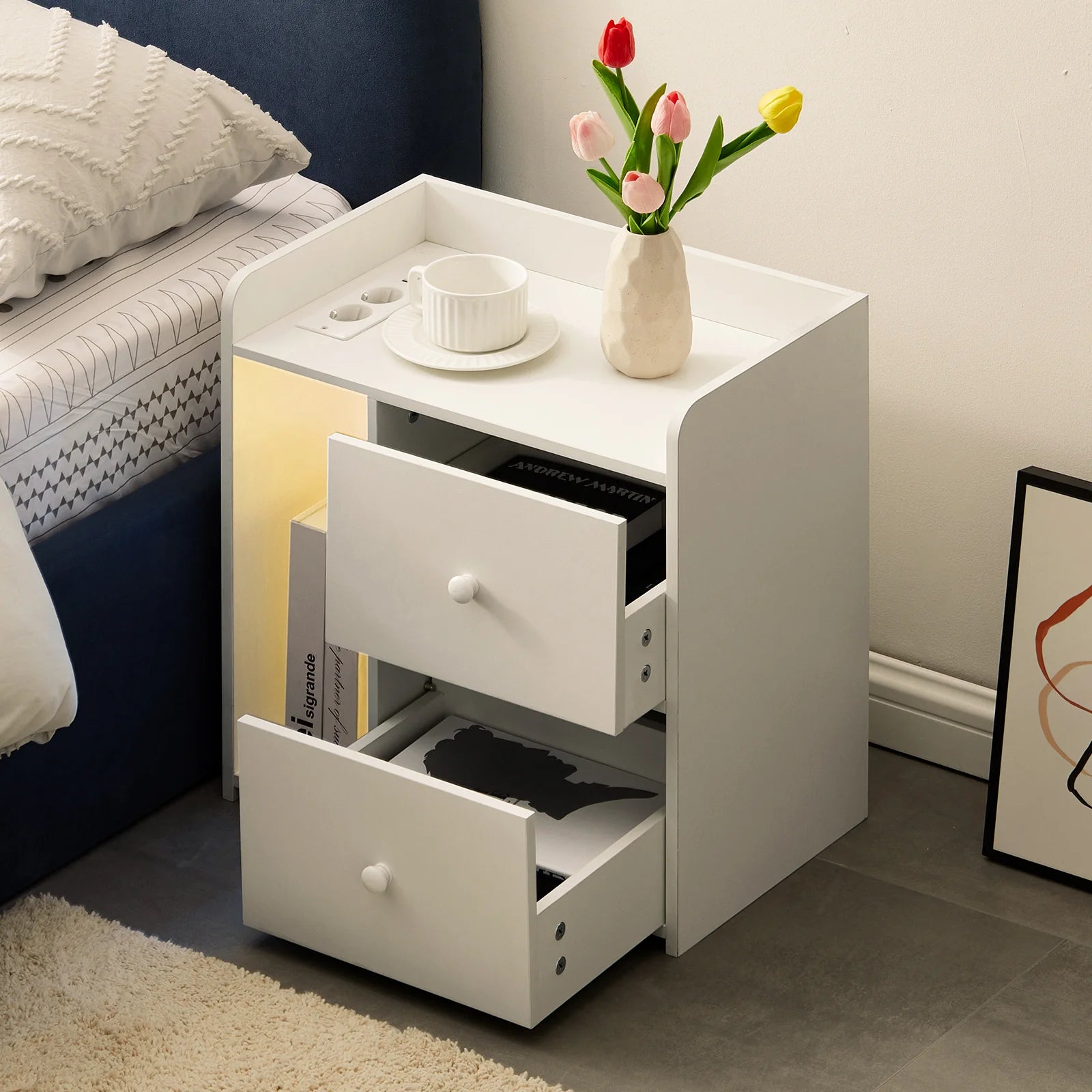 Carrelli Smart Bedside Table