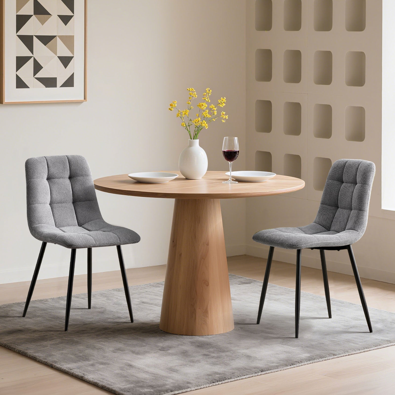 Christie Linen Blend Dining Chairs