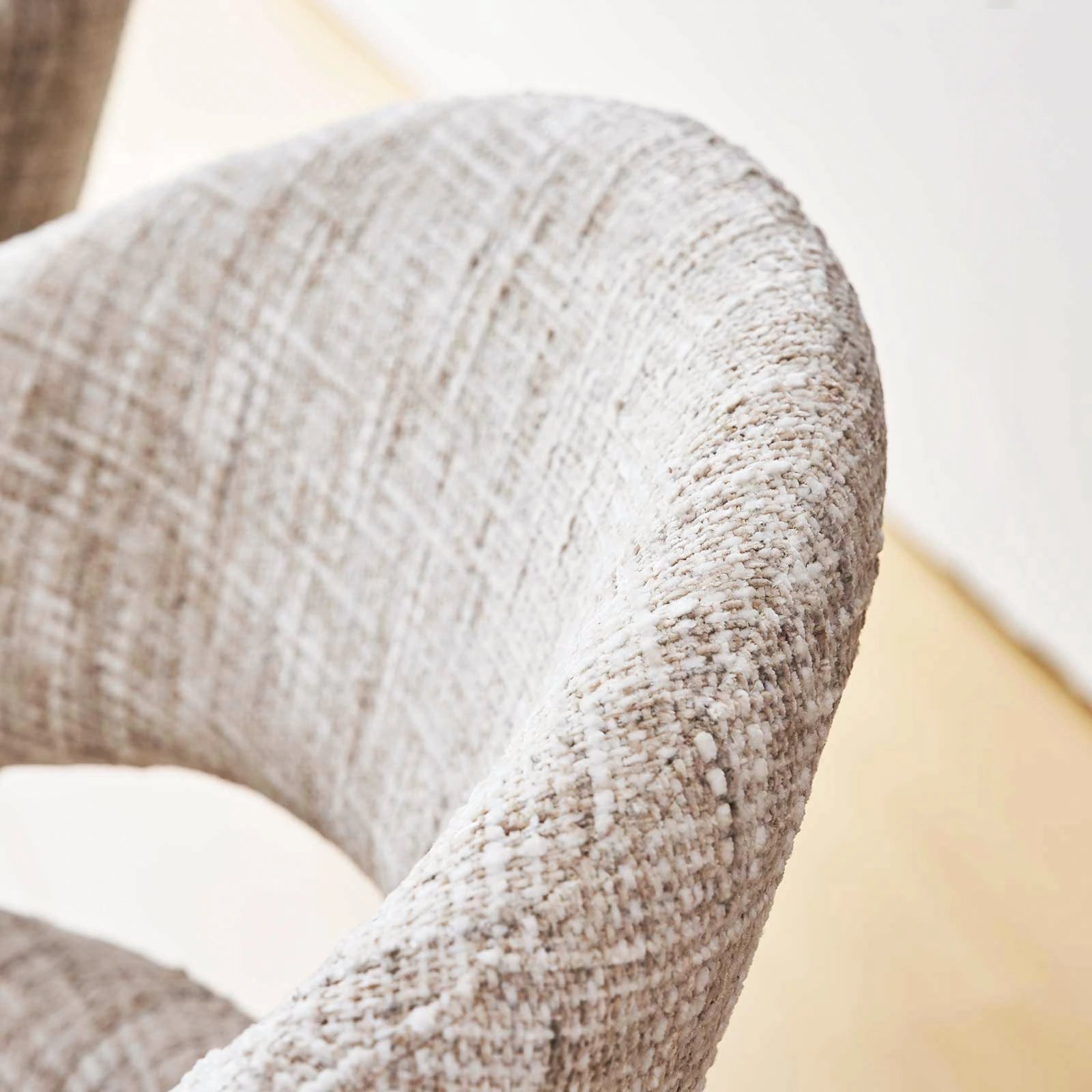 Clarice Chenille Swivel Chair