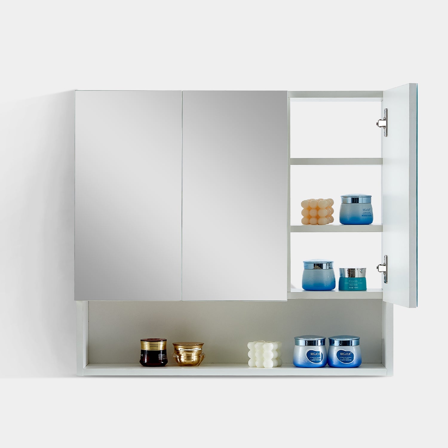 Colin Bathroom Mirror Cabinet with Lighting