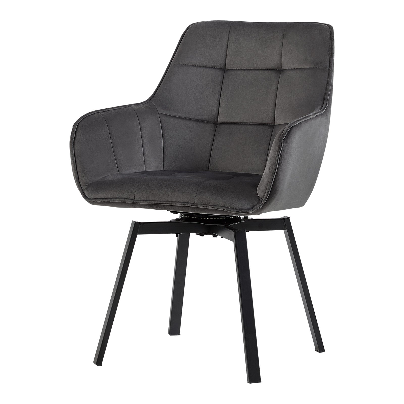 Danyl Velvet Swivel Chairs