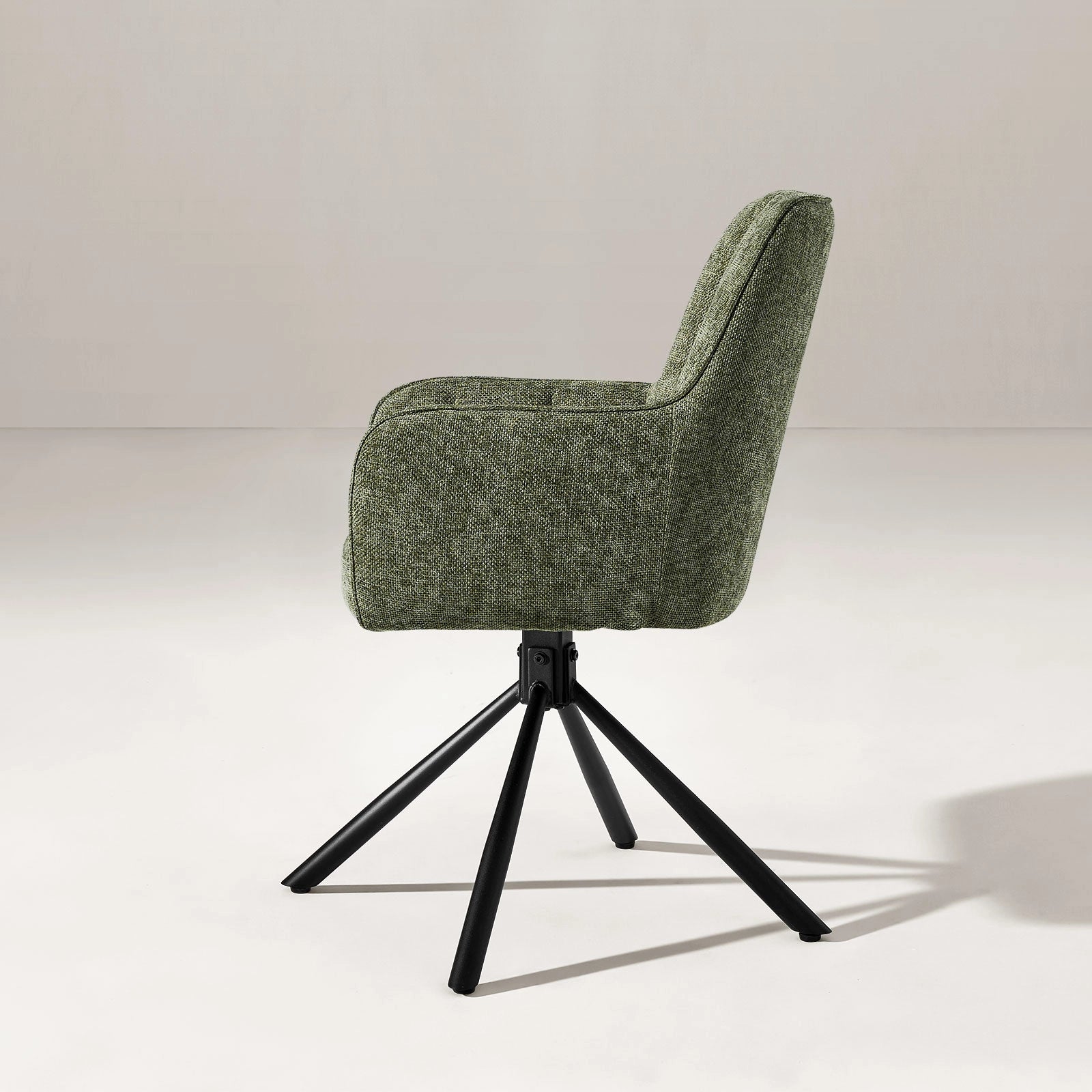 Eloise Linen Blend Swivel Chair