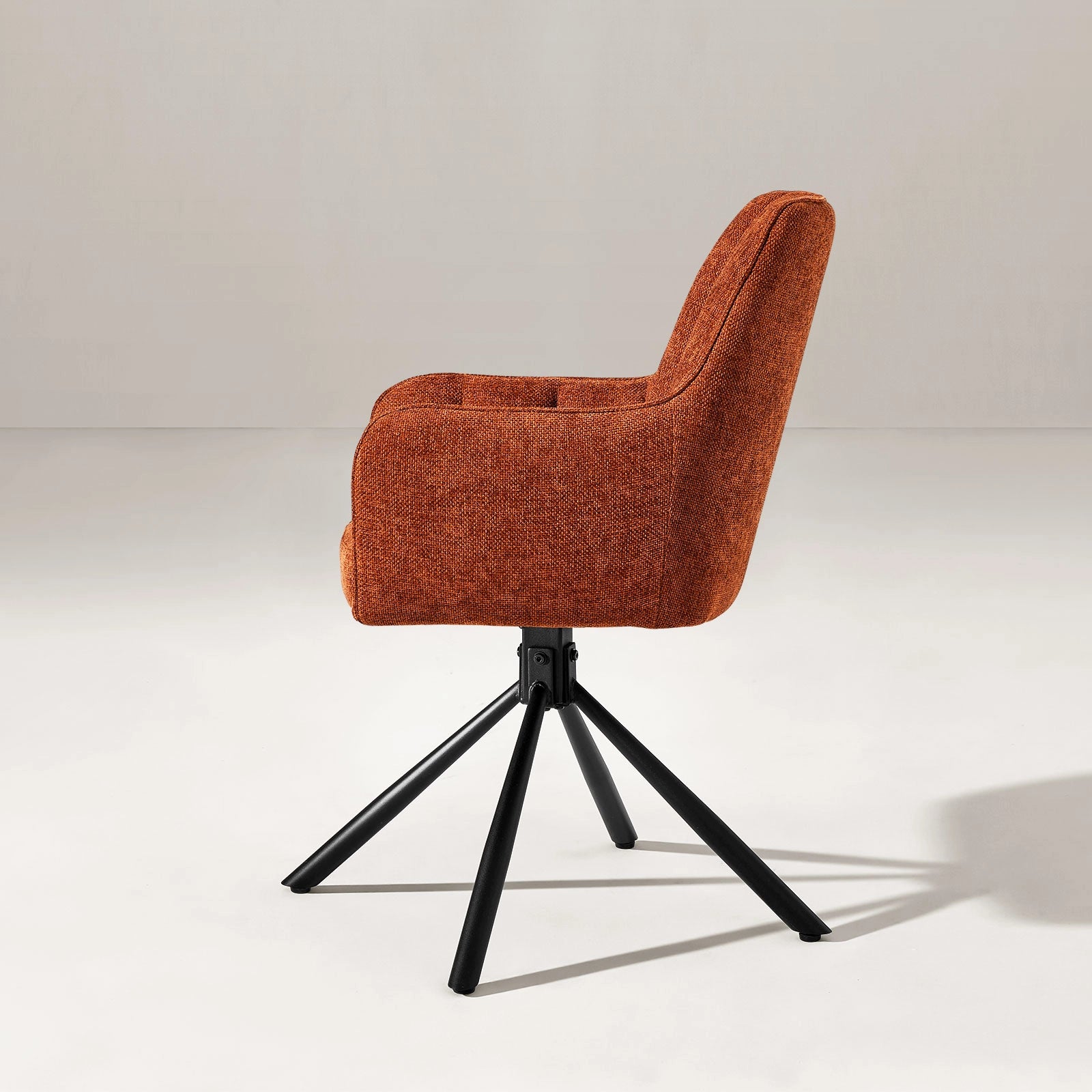 Eloise Linen Blend Swivel Chair
