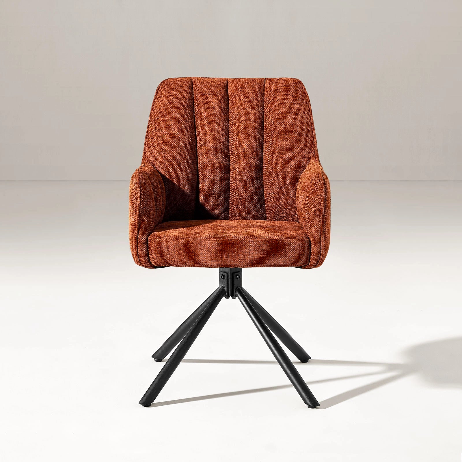 Eloise Linen Blend Swivel Chair