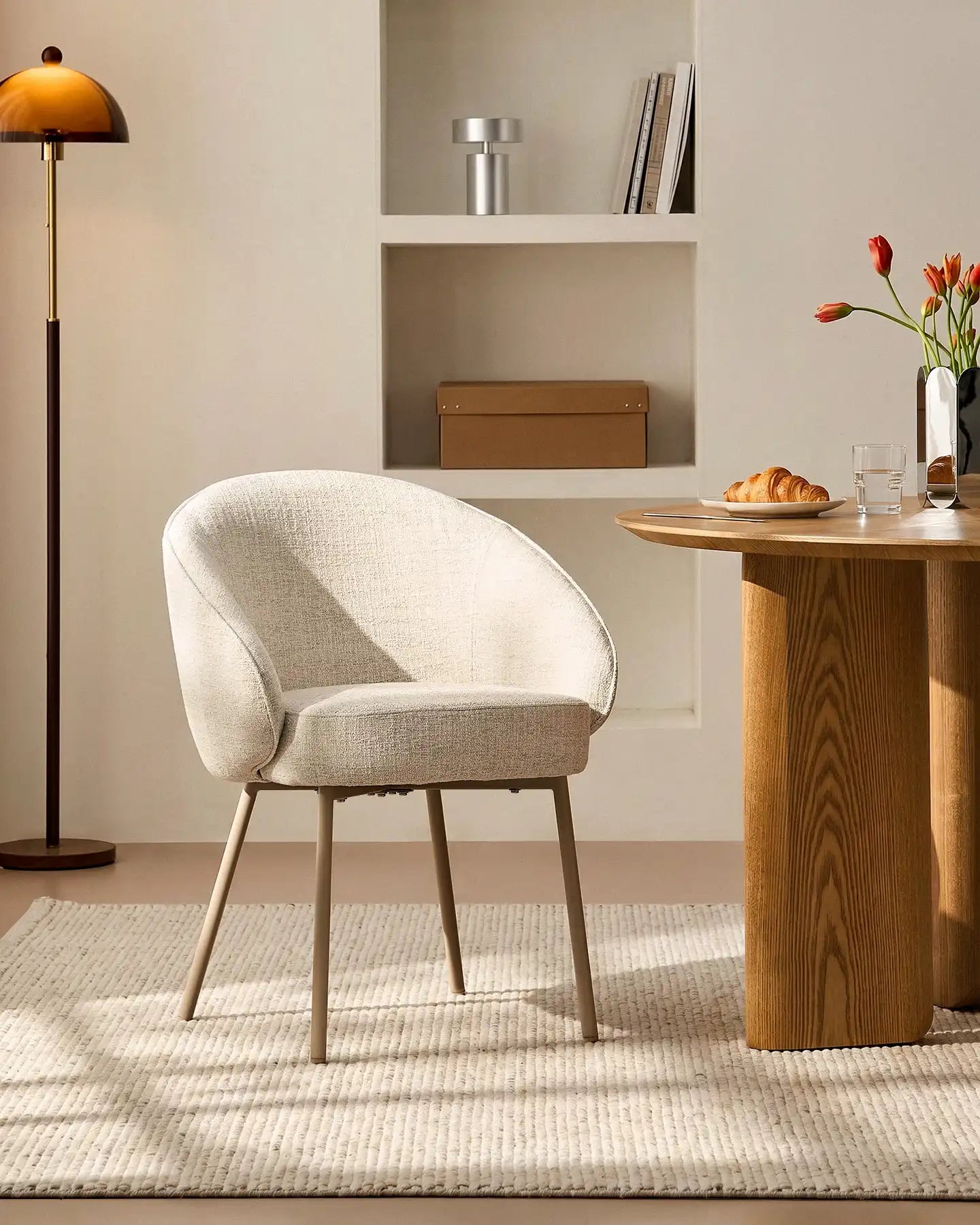 Elowen Linen Blend Dining Chairs