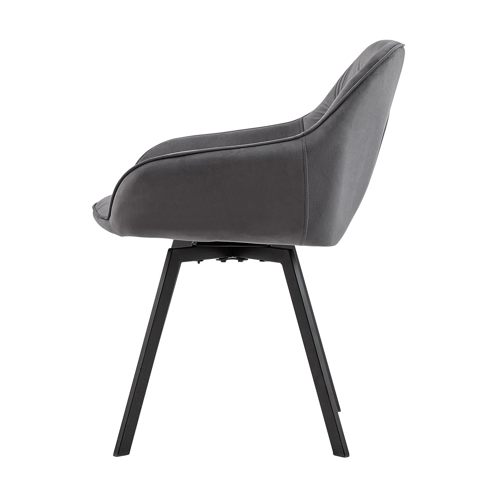 Garvies Velvet Swivel Chairs