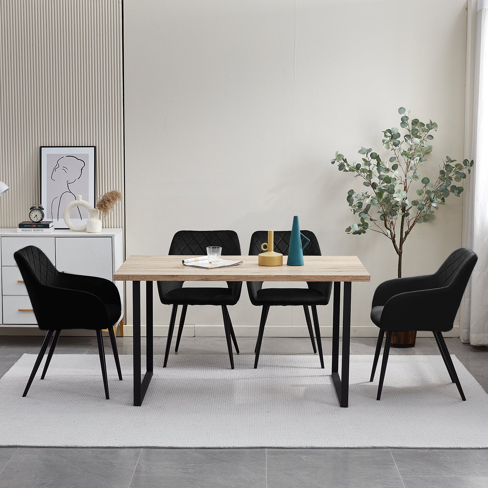 Kieran Velvet Dining Chairs