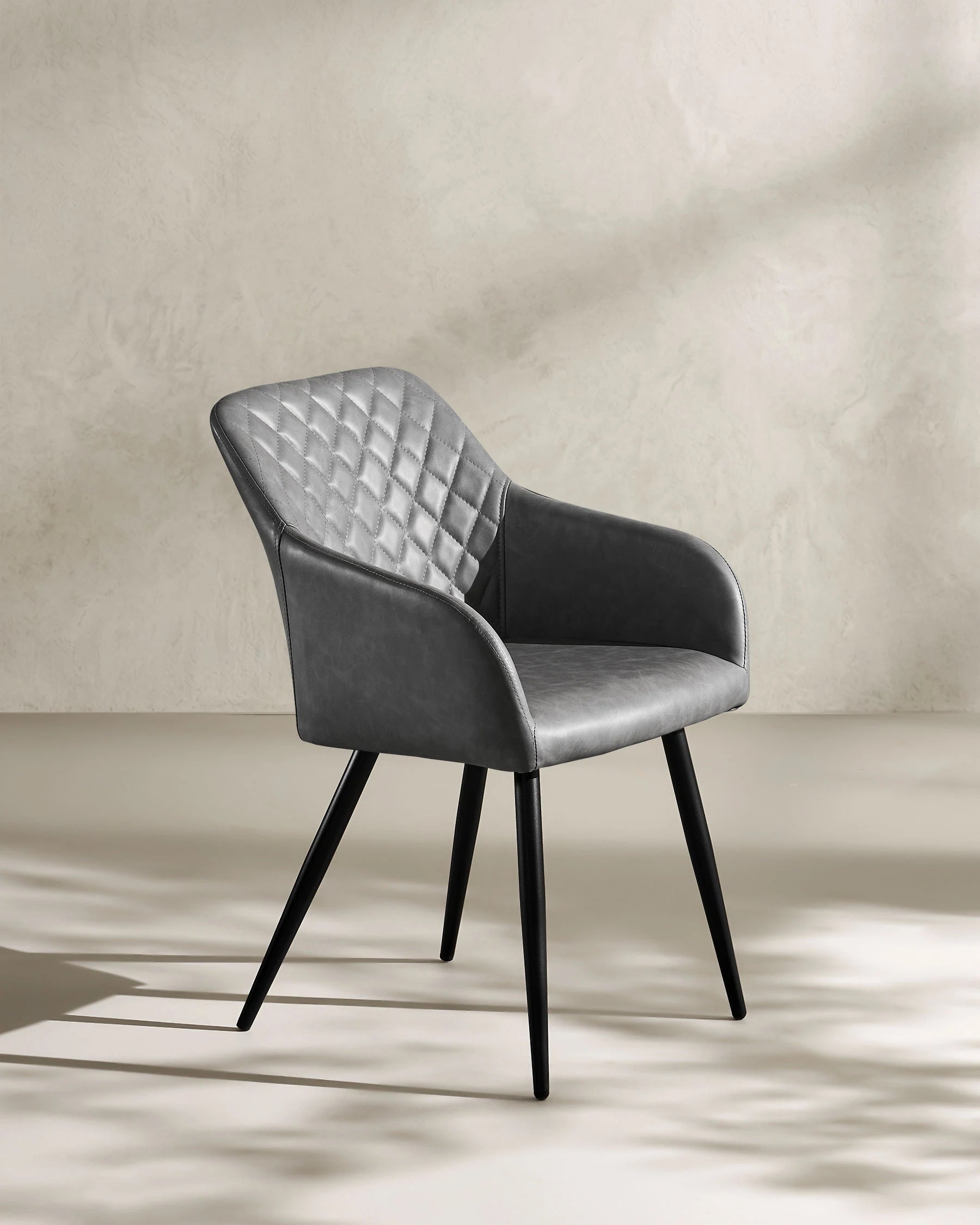 Moree Faux Leather Dining Chairs