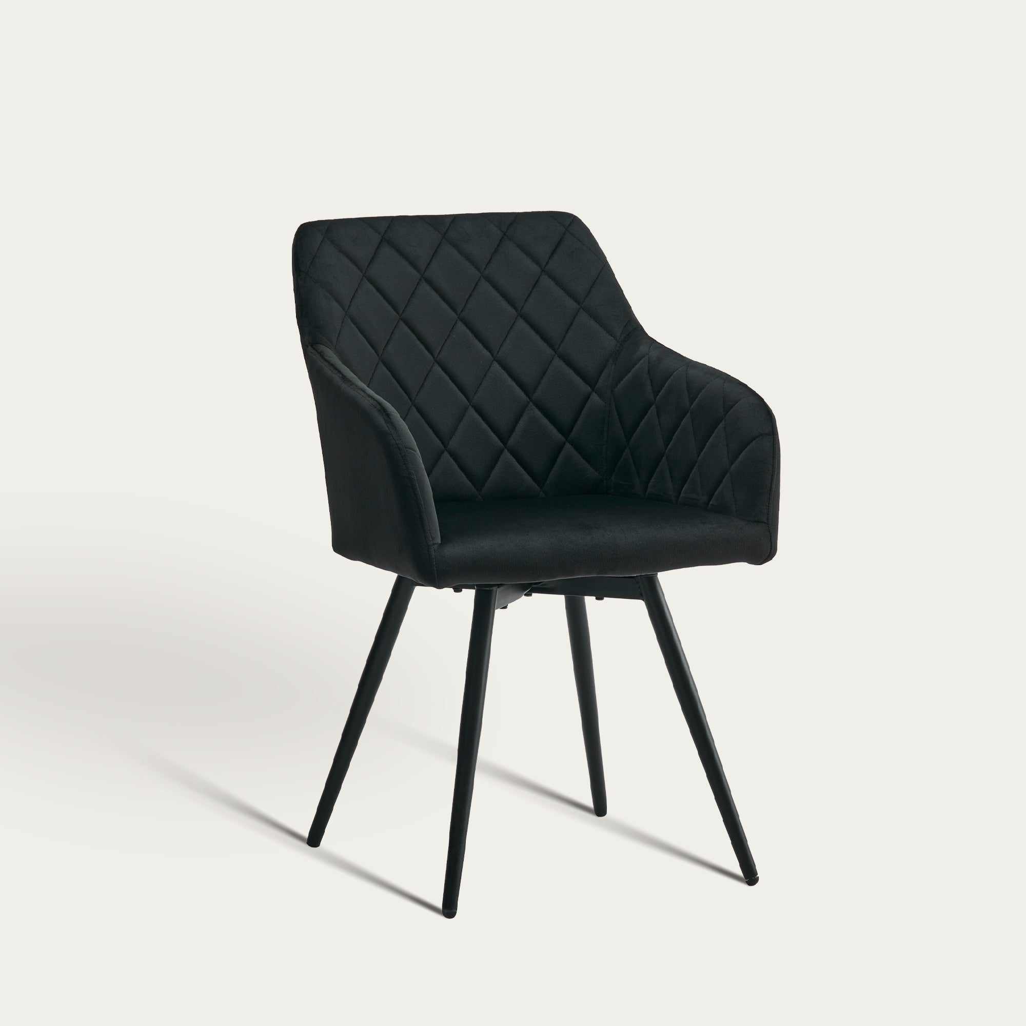 Moree Velvet Swivel Dining Chairs