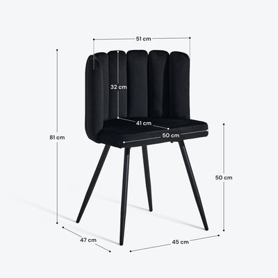 Markland Velvet Dining Chair