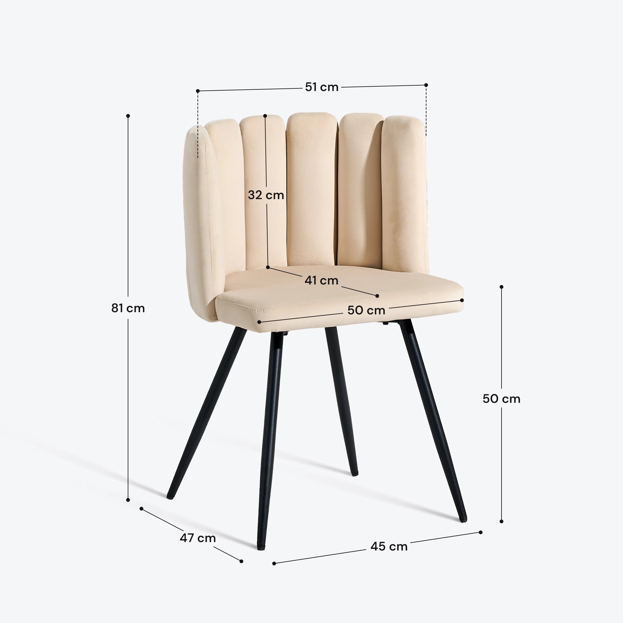 Markland Velvet Dining Chair