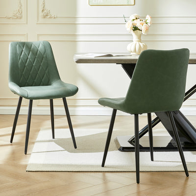 Chaises de salle à manger Kair en similicuir