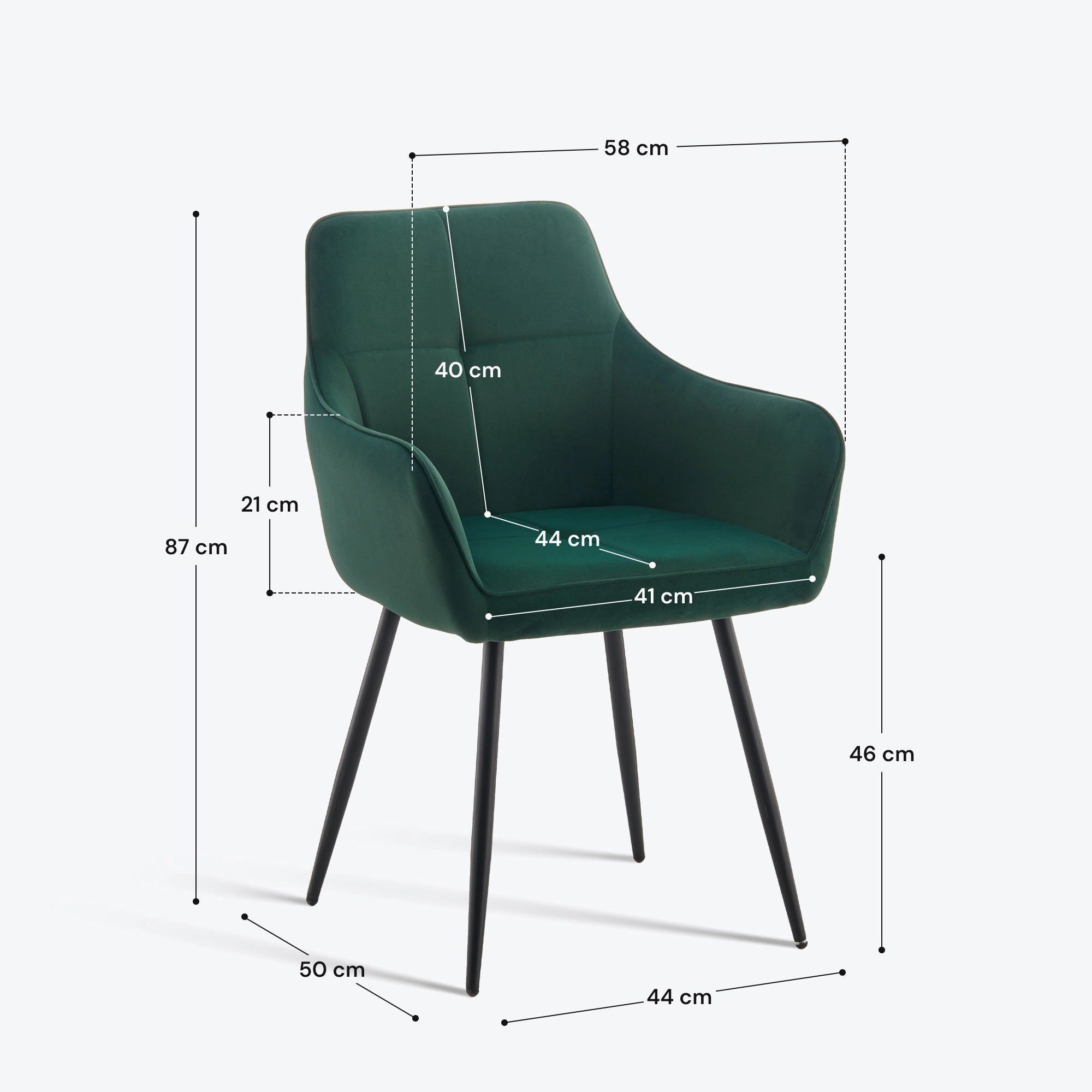 Aven Velvet Dining Chairs