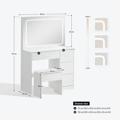 Luna Dressing Table