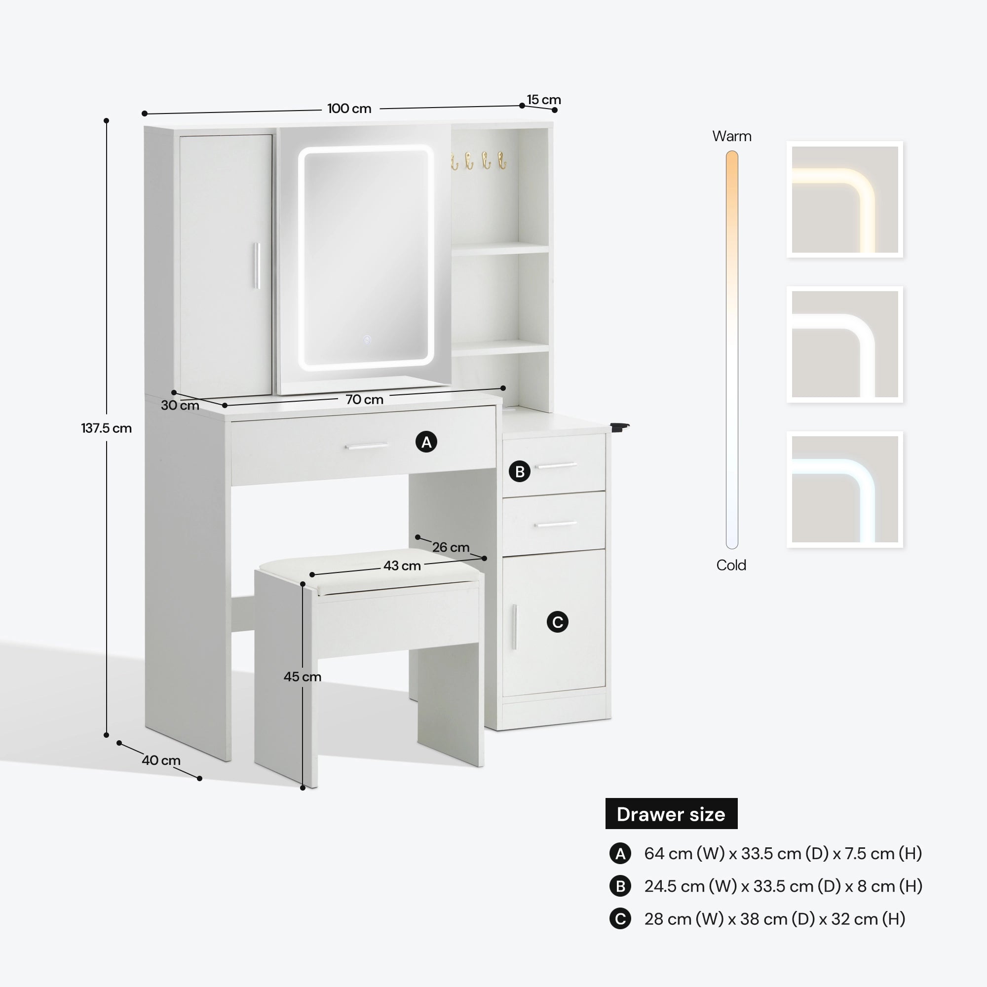 Daphne Dressing Table