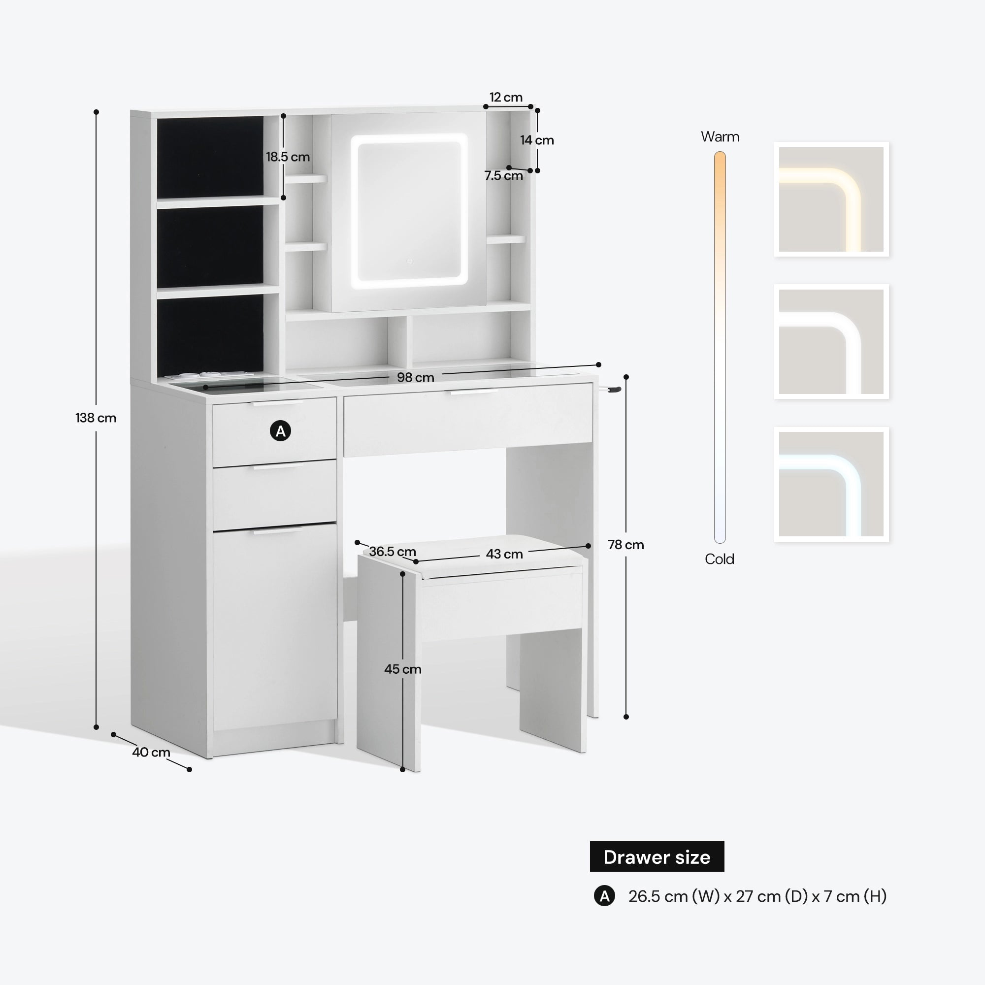 Dorla Dressing Table