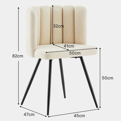 Markland Linen Blend Dining Chair