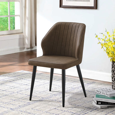 Danforth Faux Leather Dining Chairs