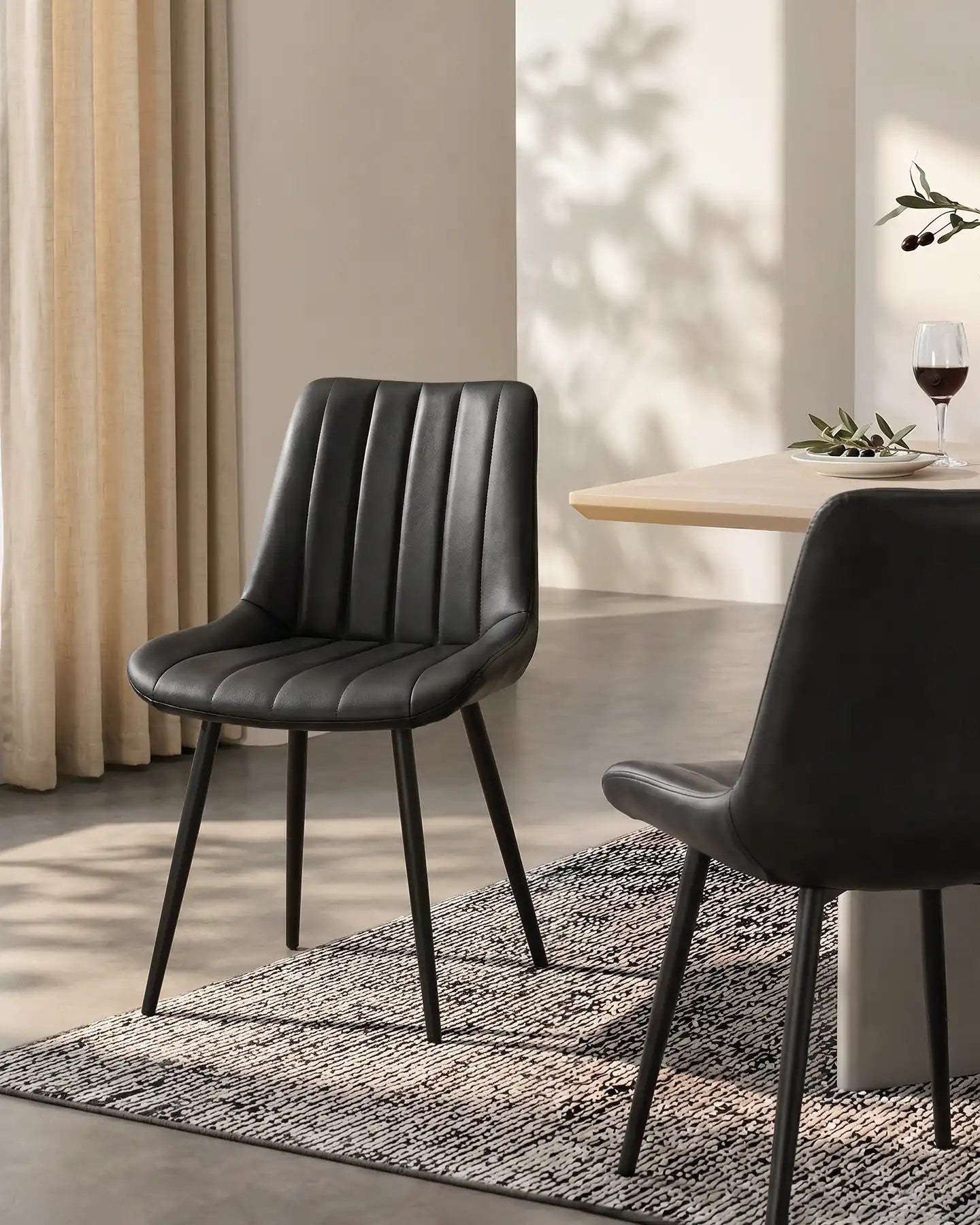 Chaises de salle à manger Clair en similicuir