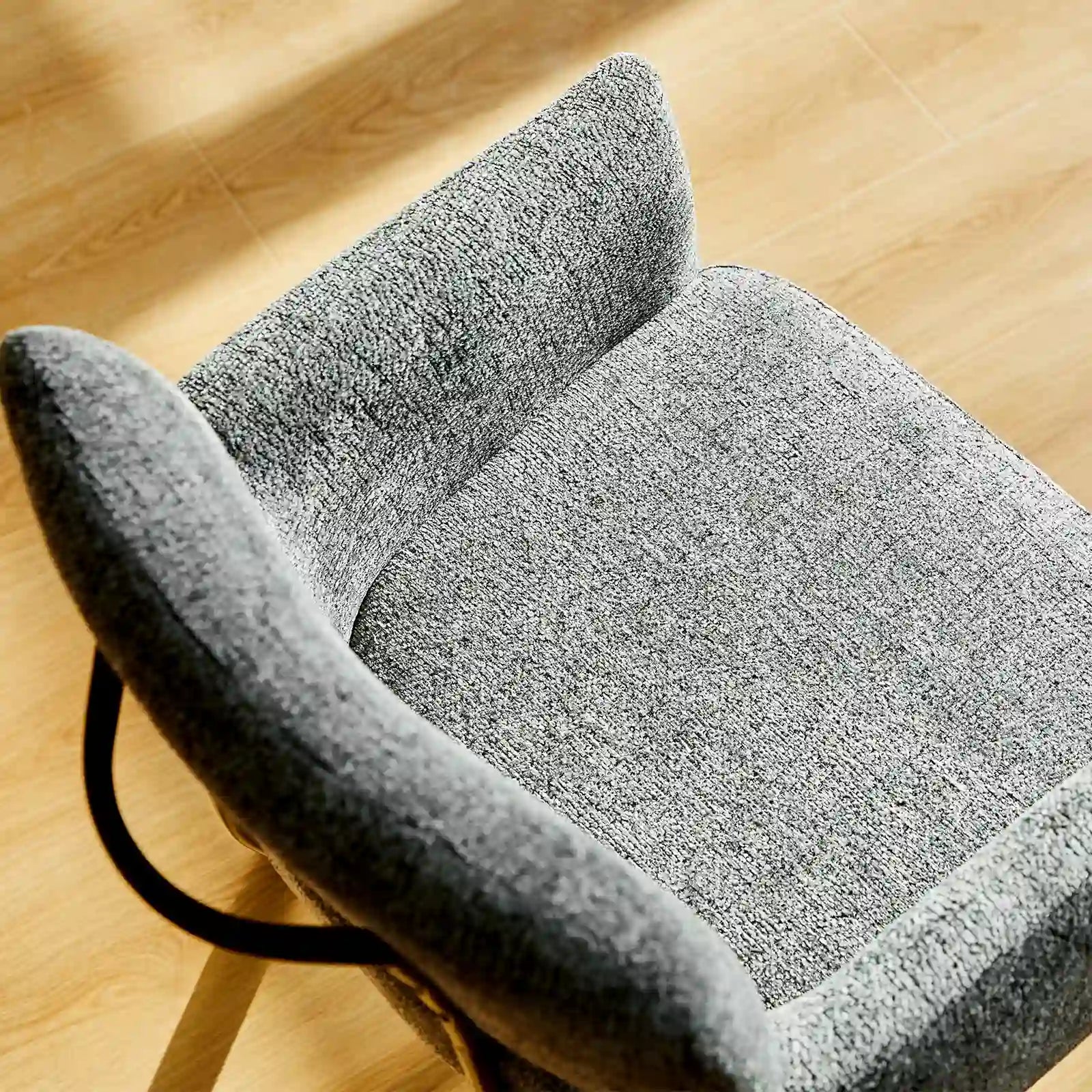 Castoro Chenille Swivel Chair