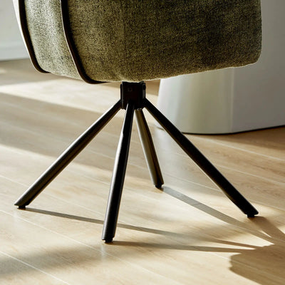Castoro Chenille Swivel Chair