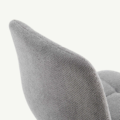 Chaise de salle à manger Christie en mélange de lin