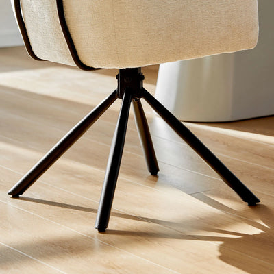 Castoro Chenille Swivel Chair