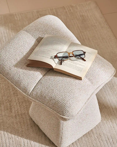 Liora Chenille Swivel Vanity Stool
